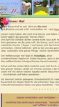 Mobile Screenshot of helfenwangerhof.de